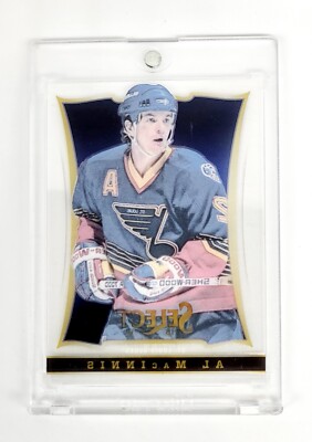 1/1 NEGATIVE PROTOTYPE TEST 2013-14 SELECT AL MACCINNIS ST. LOUIS BLUES NHL RARE
