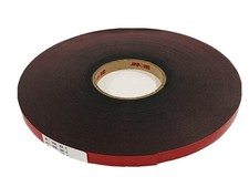 3M 4611 VHB Double Sided Acrylic Gray Foam Tape, 1/2" X 36-Yards, 45 MIL