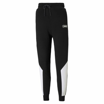 High Waist Sweatpants Womens BLACK 