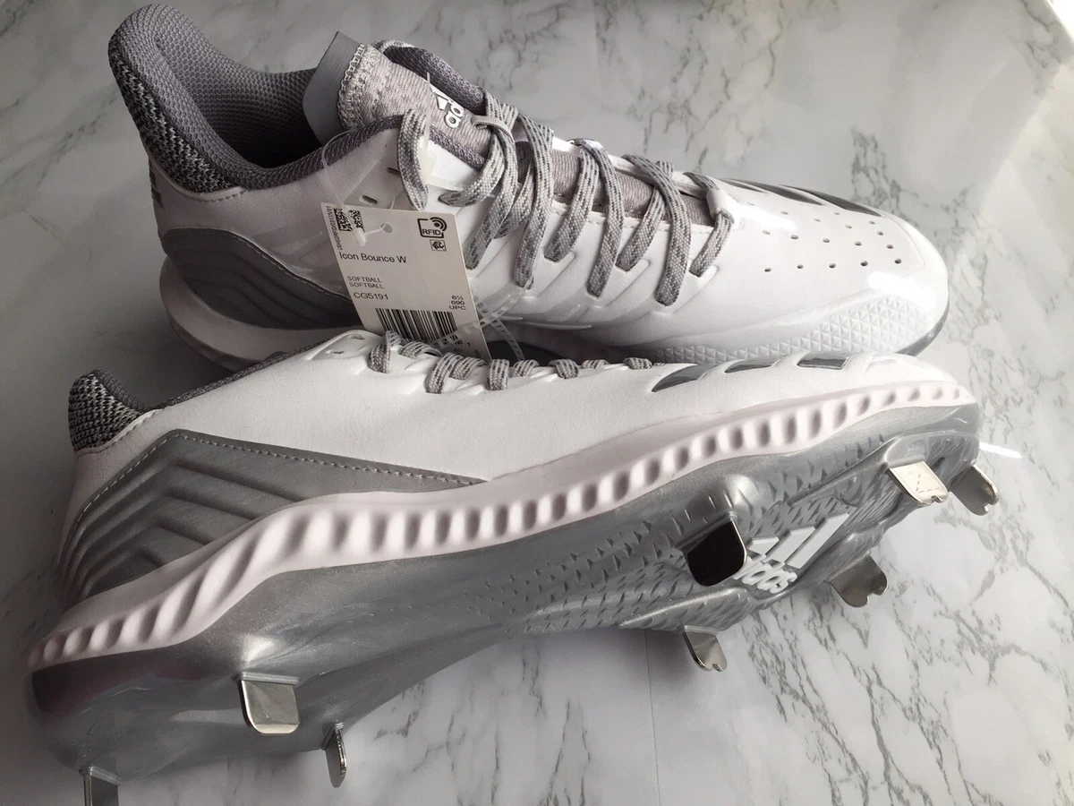 NEW Men s Adidas Icon Bounce Hybrid Metal Baseball Cleats Size 8