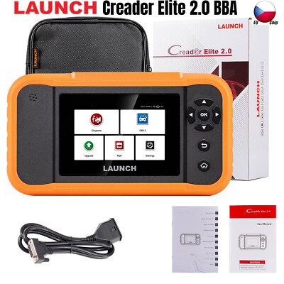 LAUNCH X431 Creader Elite 2.0 BBA OBD2 Scanner Full System Bidirectional Tool