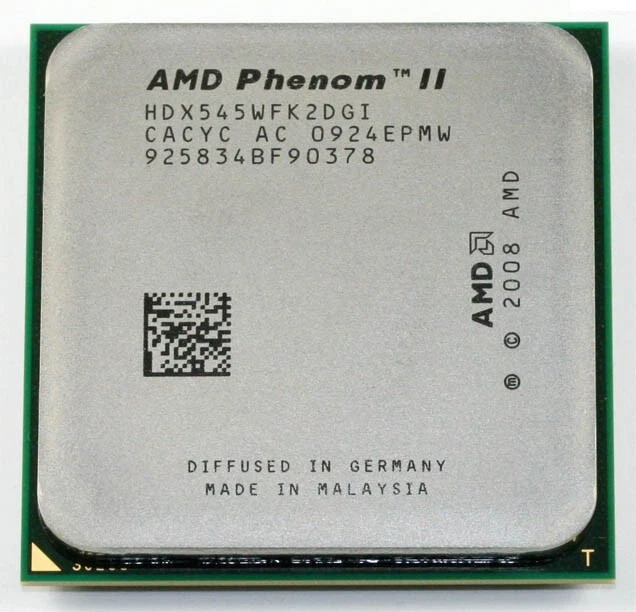 AMD Phenom II X2 545 Dual Core Processor 3.0 GHz, Socket AM2+/AM3, 80W CPU  - Image 3 of 4