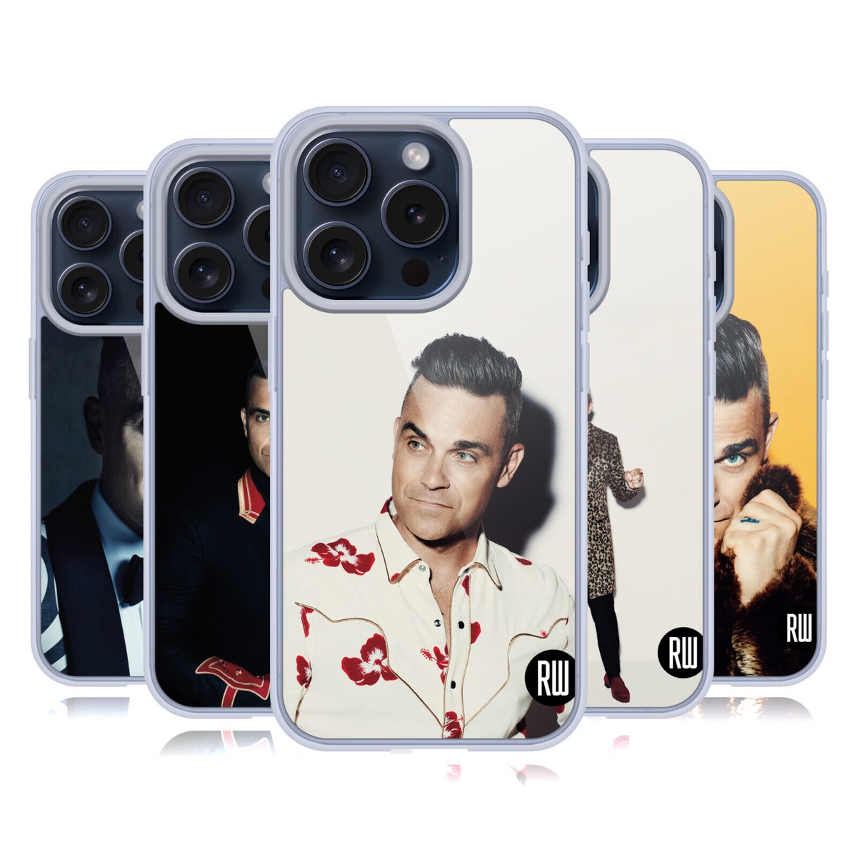 ROBBIE WILLIAMS CALENDAR CUSTODIA COVER MORBIDA IN GEL PER APPLE