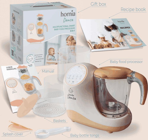 Baby Food Maker Chopper Grinder Mills and Steamer 8 in 1 Processor for - Picture 6 of 8