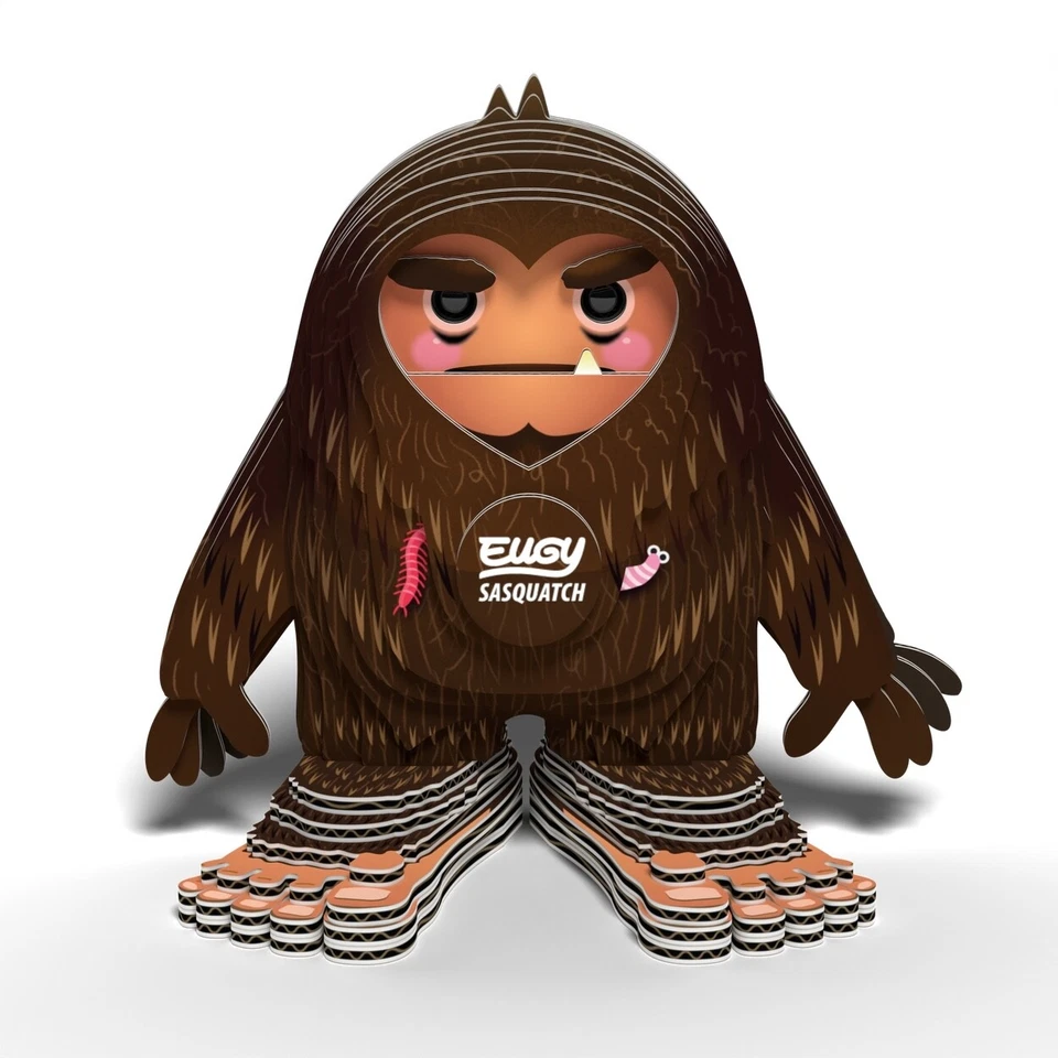 Eugy Sasquatch 3D Puzzle - Image 2 of 4