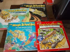 The Magic School Bus 4 Children's Educational Story Picture Books
