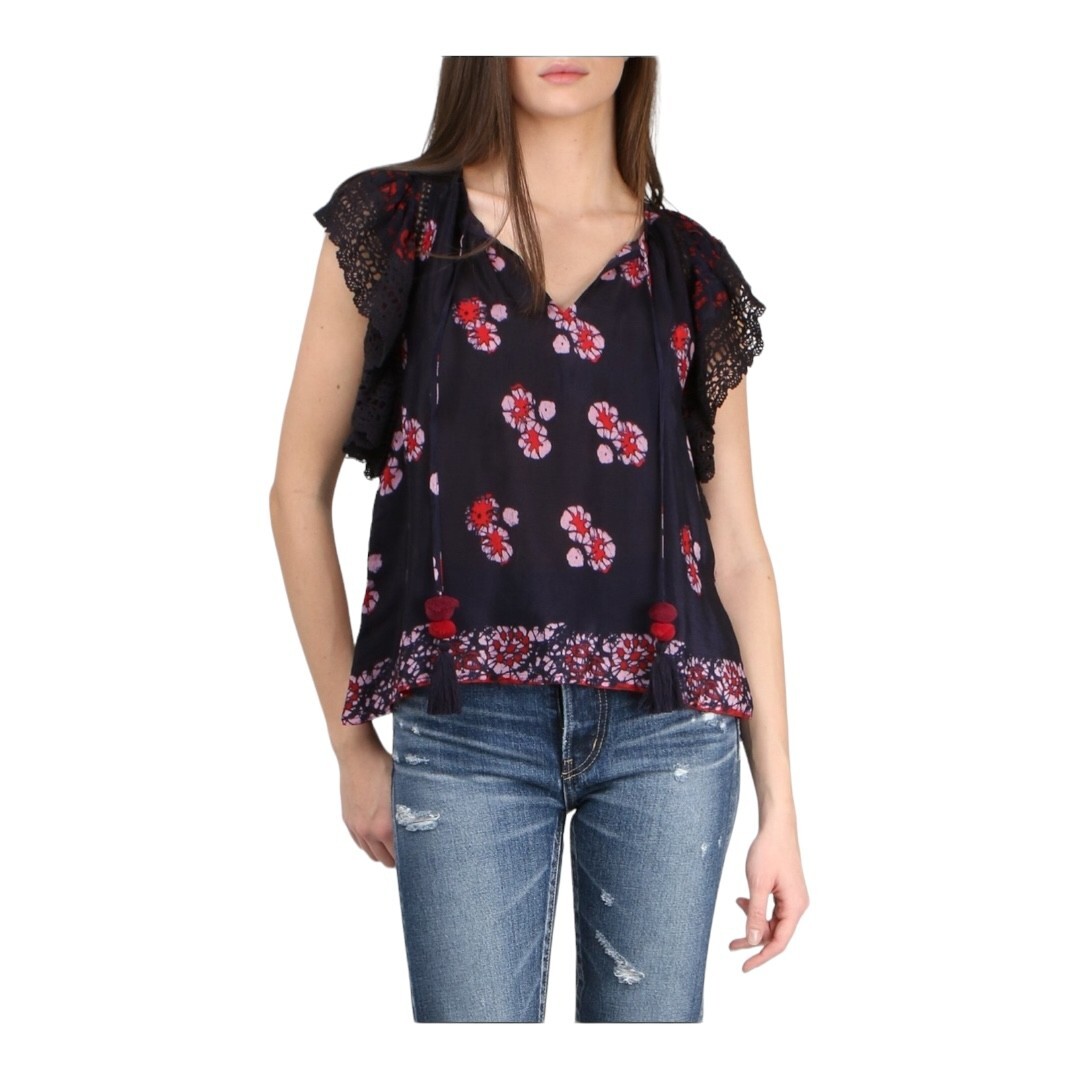 トップス andmary Mew frill tops ANDMARY】Mew frill tops