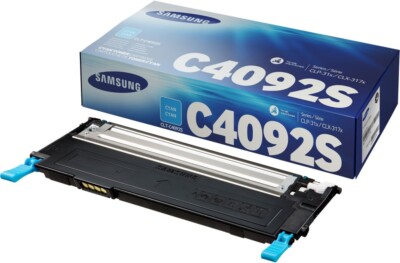 Original SAMSUNG Toner CLT-C4092S für CLP 310 315 CLX 3170 Neutrale Schachtel