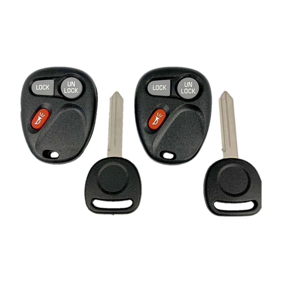 Chevrolet Suburban 2500 2000 2001 OEM controles remotos electrónicos + llaves 3B KOBU 15732803 Foto 3 de 4