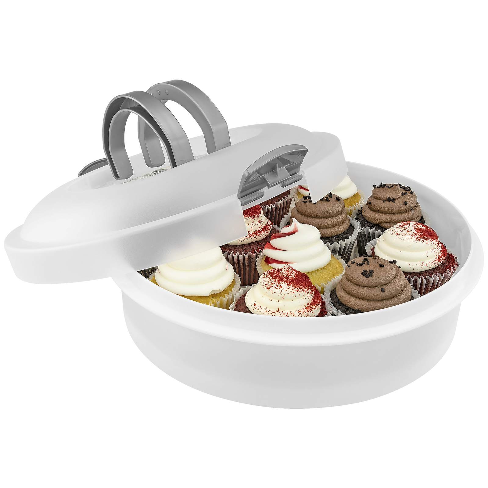 Gateau Porteur 3 Tailles En 1 Rond Plastique Support Pour Tartes Dessert Keeper Ebay