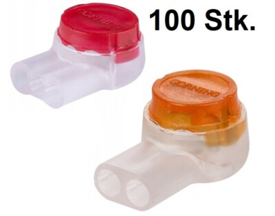 100 Stk. Kabelverbinder 3M Scotchlok UR2 UY2 Wasserdicht Verbinder IDC