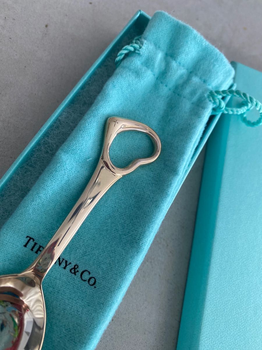 Tiffany & Co. 銀製ベビースプーン ポーチ付き Tiffany & Co. 銀製ベビースプーン ポーチ付き Tiffany & Co