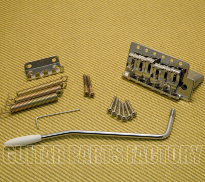 005-5408-000 Squier By Fender Chrome Tremolo Assembly for Import Strat 