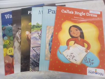 Pearson Books Mathology 6 Books for Grades 1, 2 and 3