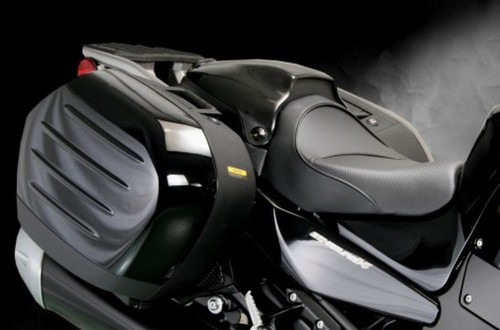 Sargent Seat KAWASAKI 1400GTR, 08-22, CFX, SILVER WELT, MODULAR FRONT WS-571F-18 - Picture 3 of 3