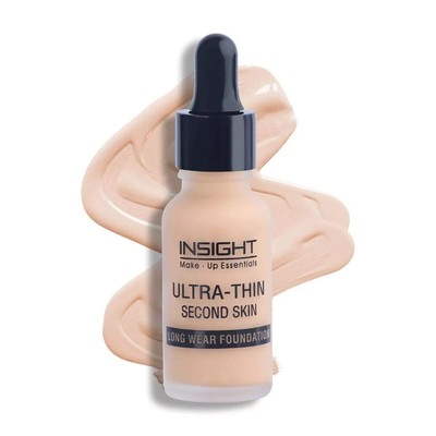 Insight Cosmetics Ultra-Thin Second Skin Long Wear Foundation  02-ROSE BEIGE