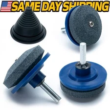 (3pc) Blade Sharpener Kit w/Free Balancer for John Deere Ztrak EZTrak Zero Turn