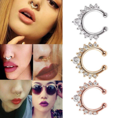 Orecchino Piercing Nostril Anellino ORECCHINO ANELLO FINTO NASO