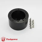 2'' Billet Extension Hub/ Spacer for 5&6 Hole Steering Wheel to 3 Hole Adapter