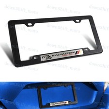 1 Pc For Mazdaspeed Motor Sports Car Trunk Emblem W Abs License Plate Tag Frame