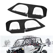UTV Soft Upper Doors Cab Enclosure Windproof for Polaris RZR XP 4 1000 2024 2025