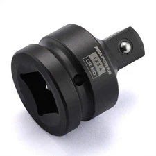 1" to 3/4" Impact Socket Adapter – Cr-Mo Steel Reducer with Ball Detent Lock