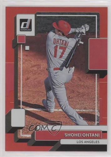 2022 Panini Donruss Holo Red Shohei Ohtani #147 0m0g
