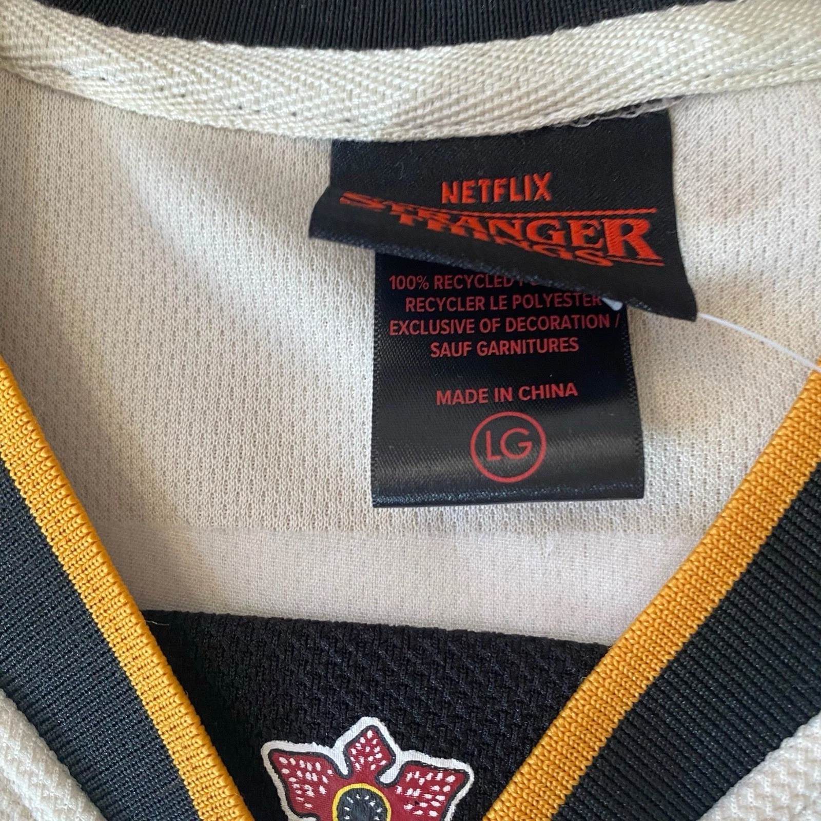 Stranger Things Logo Hockey Jersey