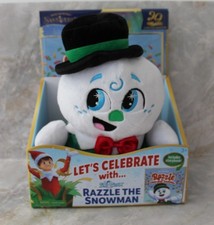 The Elf on the Shelf Santaverse Razzle the Snowman Plush Toy  Storybook Set New