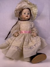 Rare Vintage 1984 SFBJ 252 Paris Doll 21” Tall. Missing Right Leg From The Knee.