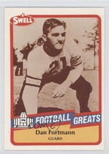 1989 Swell Football Greats Dan Fortmann #25 k1j