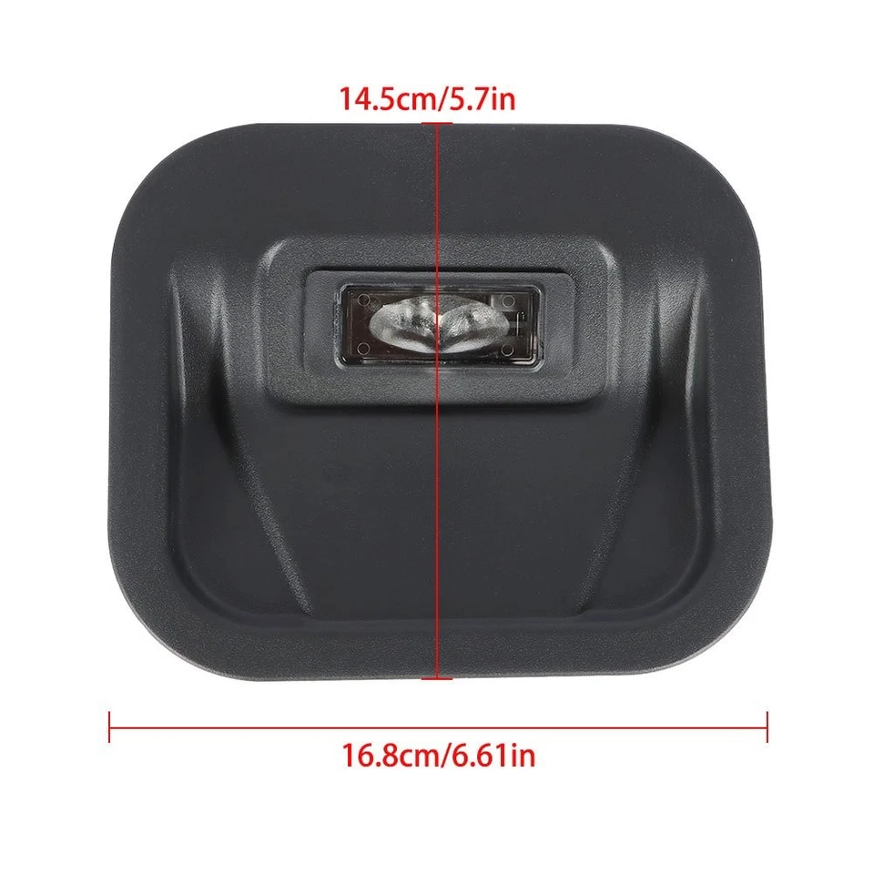 Fit For GMC Sierra 1500 2500 2019-2021 Series Tailgate Step Light New Plastic Foto 3 de 4