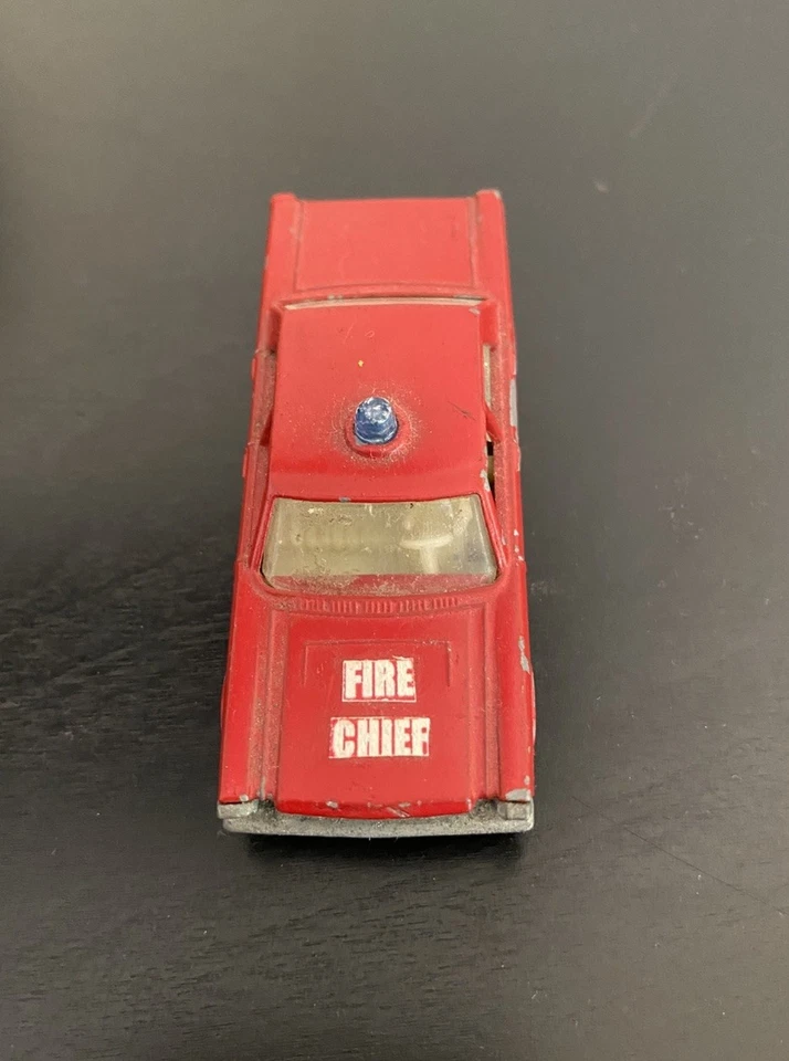 Vintage Matchbox Lesney Series No 55/59 Ford Galaxie Made in England Fire Chief - Image 3 of 4