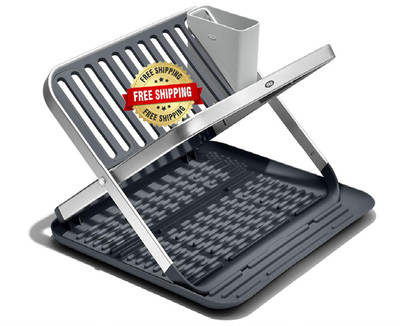 Secador De Platos Escurridor Rack Para Platos Y Jarras Accesorios De Cocina New