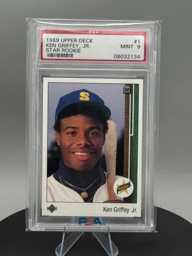 1989 Upper Deck Ken Griffey Jr RC #1 PSA 9 Star Rookie Mariners HOF