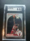 1990-91 NBA HOOPS Michael Jordan Card #65 SGC 8.5 NM MT+