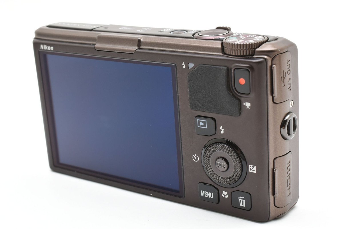Nikon COOLPIX S9500 Brown Digital Camera 18.1MP 22x Zoom