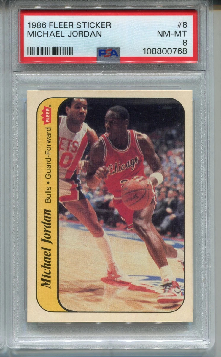 Michael Jordan Basketball Grade 8 1986-87 Season Sports Trading