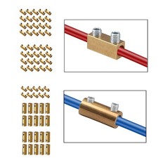 10Pcs Wire Connector Nut Kit with Heat Shrink Tube Quick Connect Terminal Screw