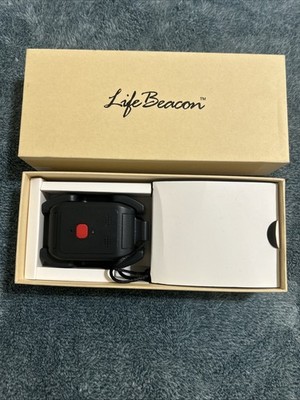 Life Beacon Emergency Alert System W/ Charger Watch Bands New In Box