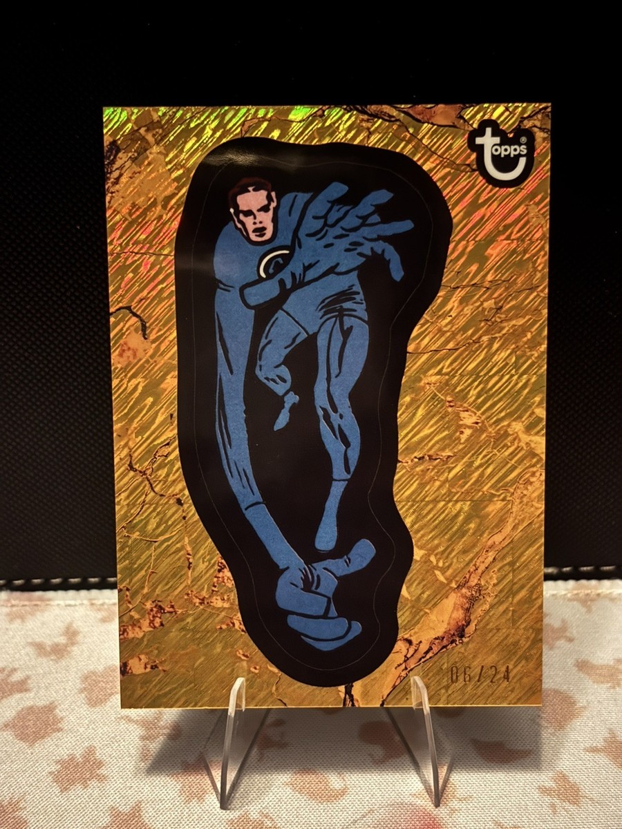 TOPPS- MARVEL Comic Book Heroes MISTER FANTASTIC NUMBERED 06/24