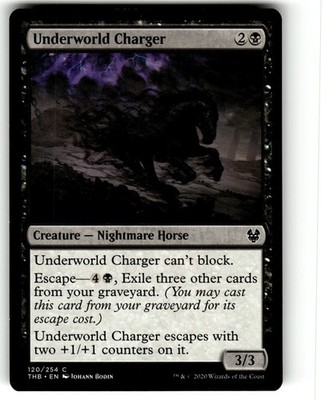 MTG Theros Beyond Death Card THB 120/351 Underworld Charger