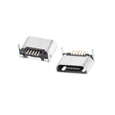 20 STÜCKE Micro USB Buchse Stecker Jack, 5-Pin 180 Grad Reparatur Adapter