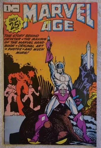 Marvel Age #1 (Marvel Comics April 1983)