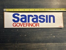 Ron Sarasin Governor Connecticut bumper sticker