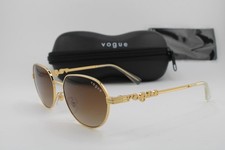NEW VOGUE EYEWEAR VO4254-S 280/13 GOLD CLEAR GRADIENT AUTHENTIC SUNGLASSES 51-17