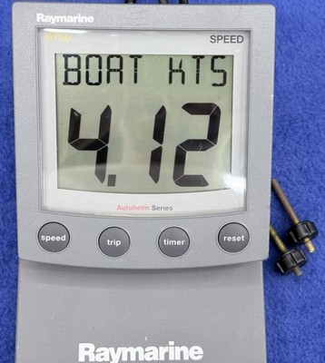 Raymarine ST60 Speed Temp Log Instrument Display A22001 / A22009 Raytheon