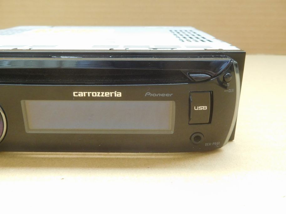 Pioneer Carrozzeria DEH-P640 Car Audio 1DIN CD Player | eBay