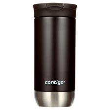 Contigo SNAPSEAL Insulated Stainless Steel Travel Mug,Double-Walled 16oz., Black