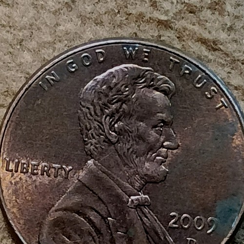2009 D Bicentennial Lincoln Cent VERY RARE ERROR - Picture 1 of 7